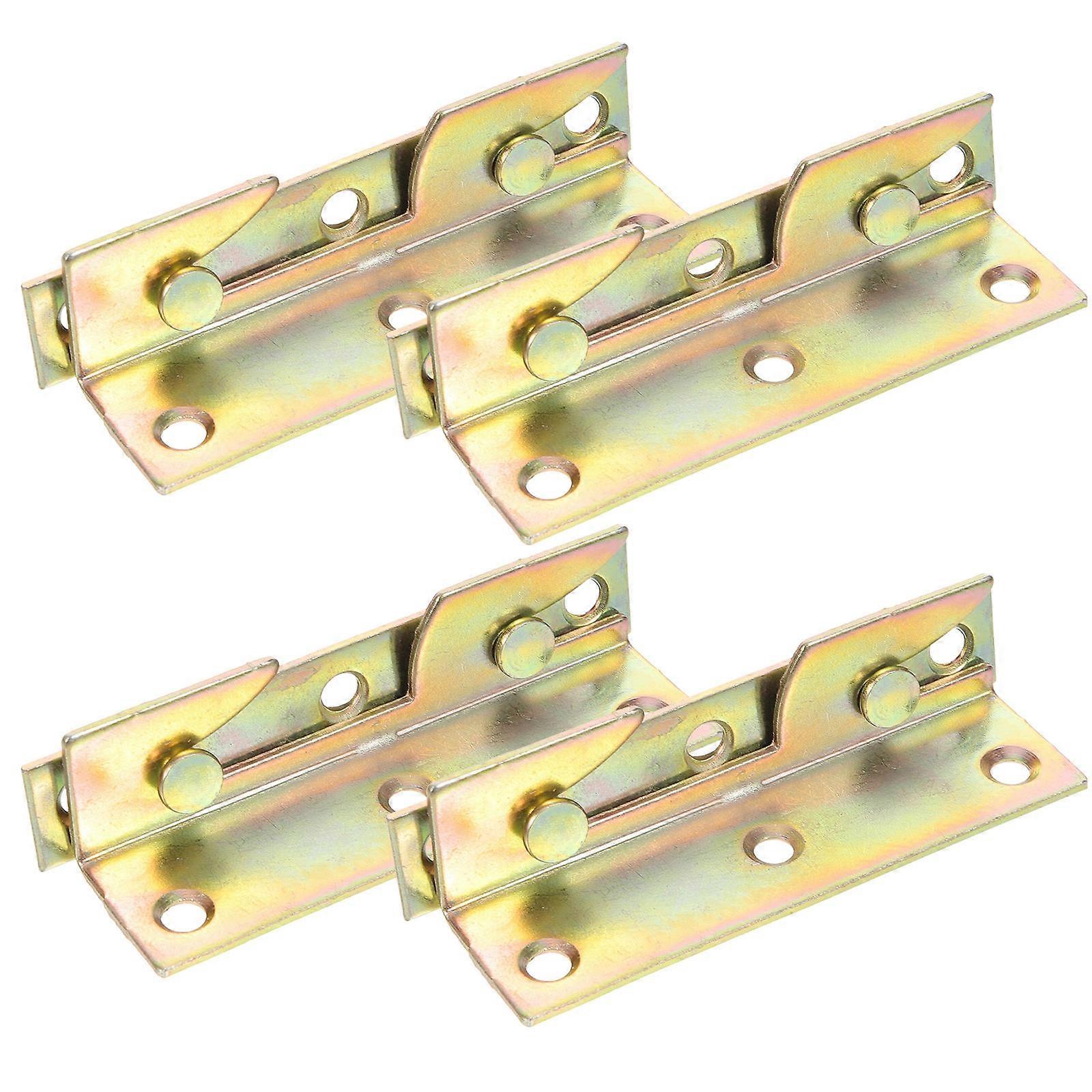 Bed Rail Brackets Bed Frame Hook Brackets for Heavy Duty Use 8Pcs
