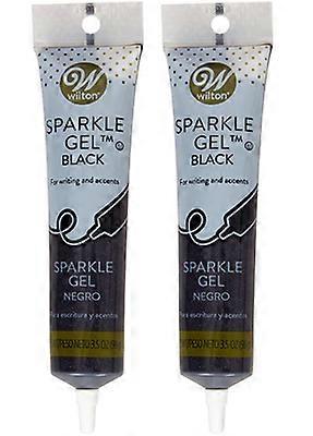 Wilton Sparkle Decorating Gel Black 2 Pack