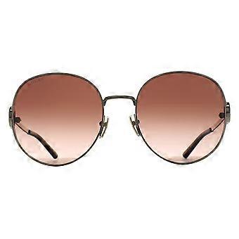 Gucci Sunglasses GG2047S 003 Gold Brown Gradient