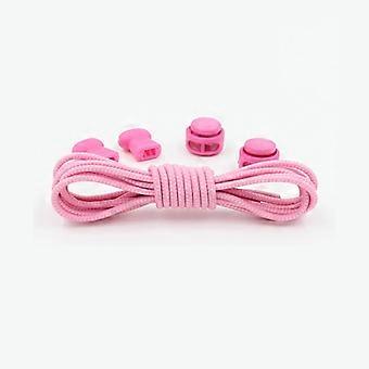 Cadarços elásticos para tênis infantis e adultos, 12 cores, fechamento rápido e prático, unissex
