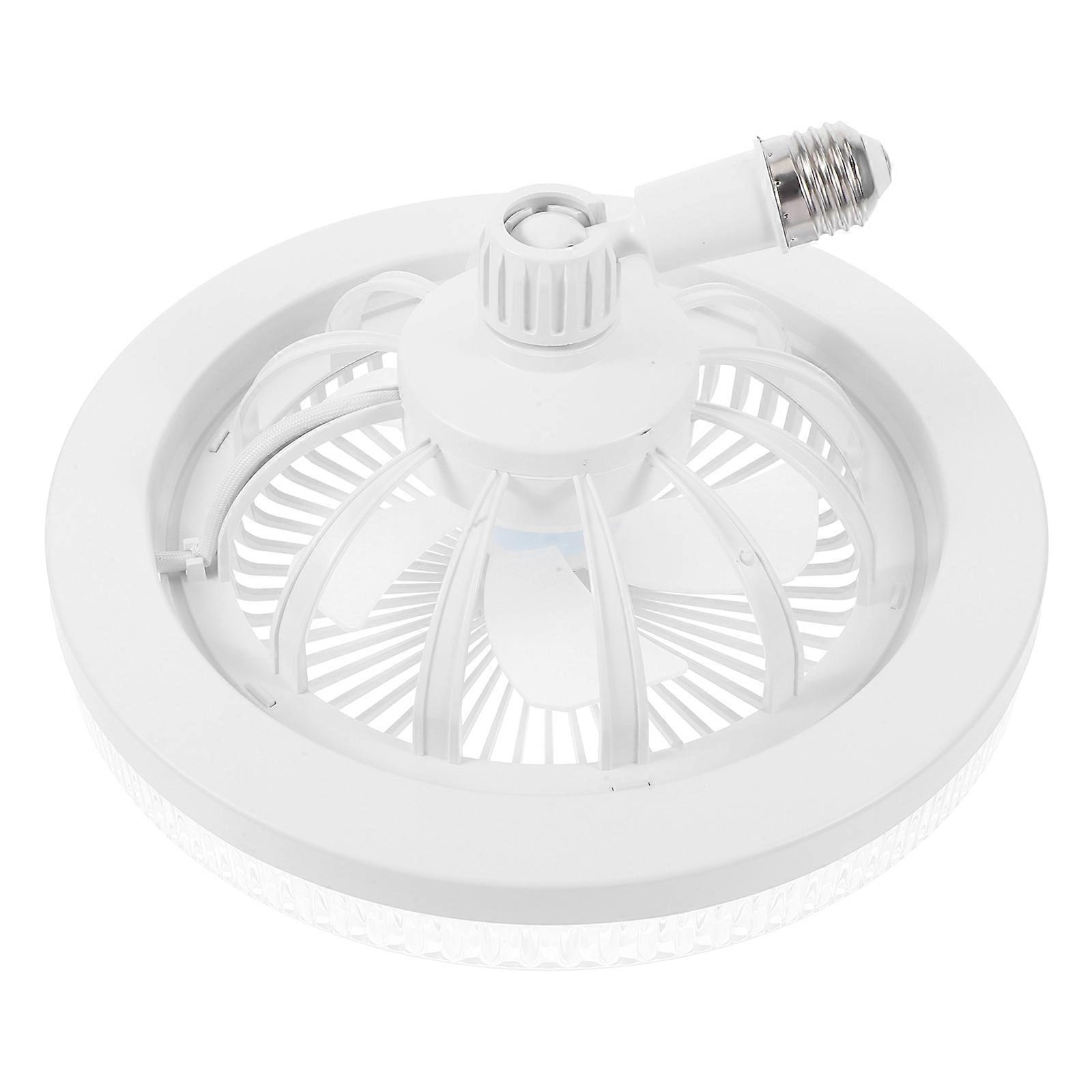 E27 Compact Small Fan Light with Remote Control for Restaurant