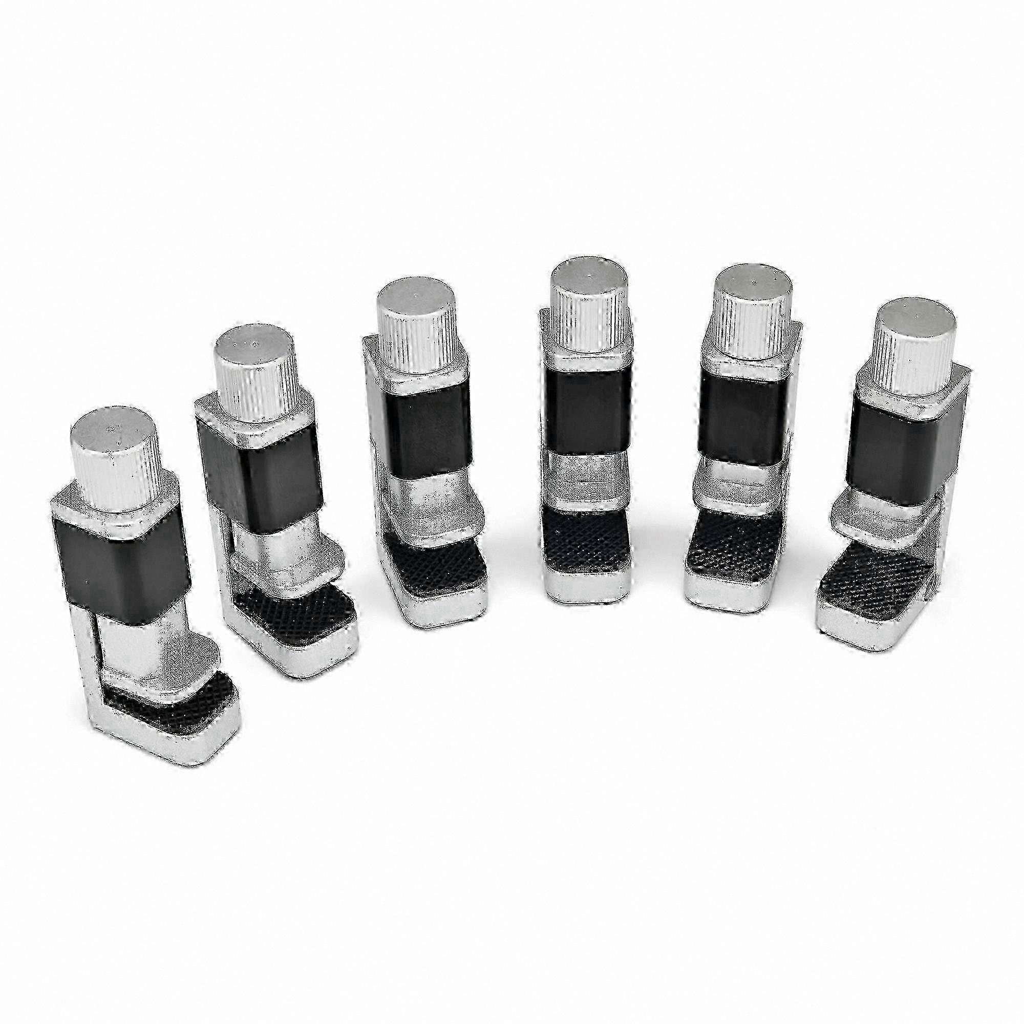 6-Pack Adjustable Mounting Clamp for Phones, Tablets, Laptops and Electronics Devices