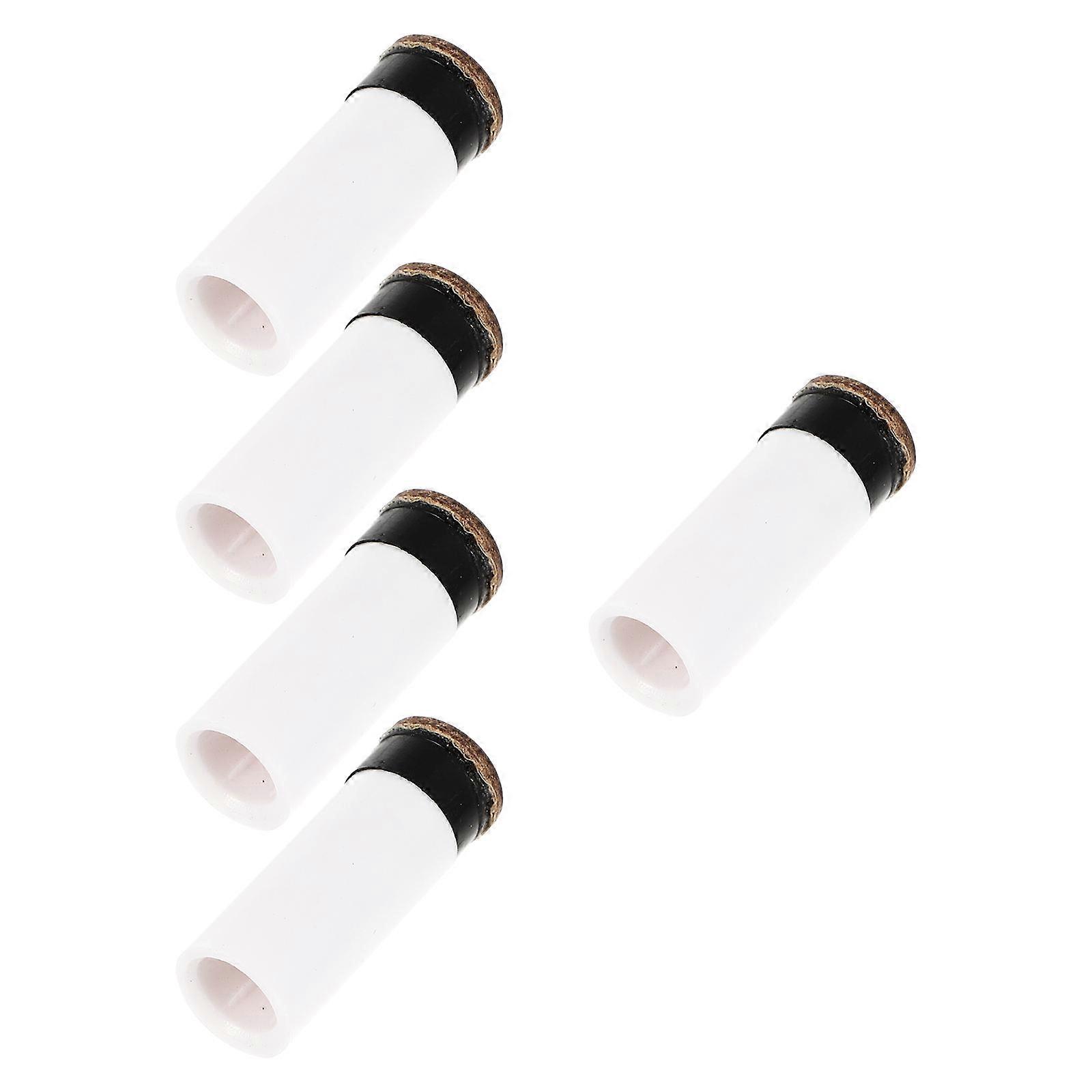 Screw-on Tips Plastic Cue Tips Replacement 5Pcs for Billiard