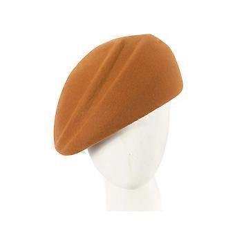 Rust winter felt beret by Max Alexander J413OR