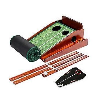 Tappetino da putting antiscivolo portatile per interni, ideale per patio, giardino e casa.