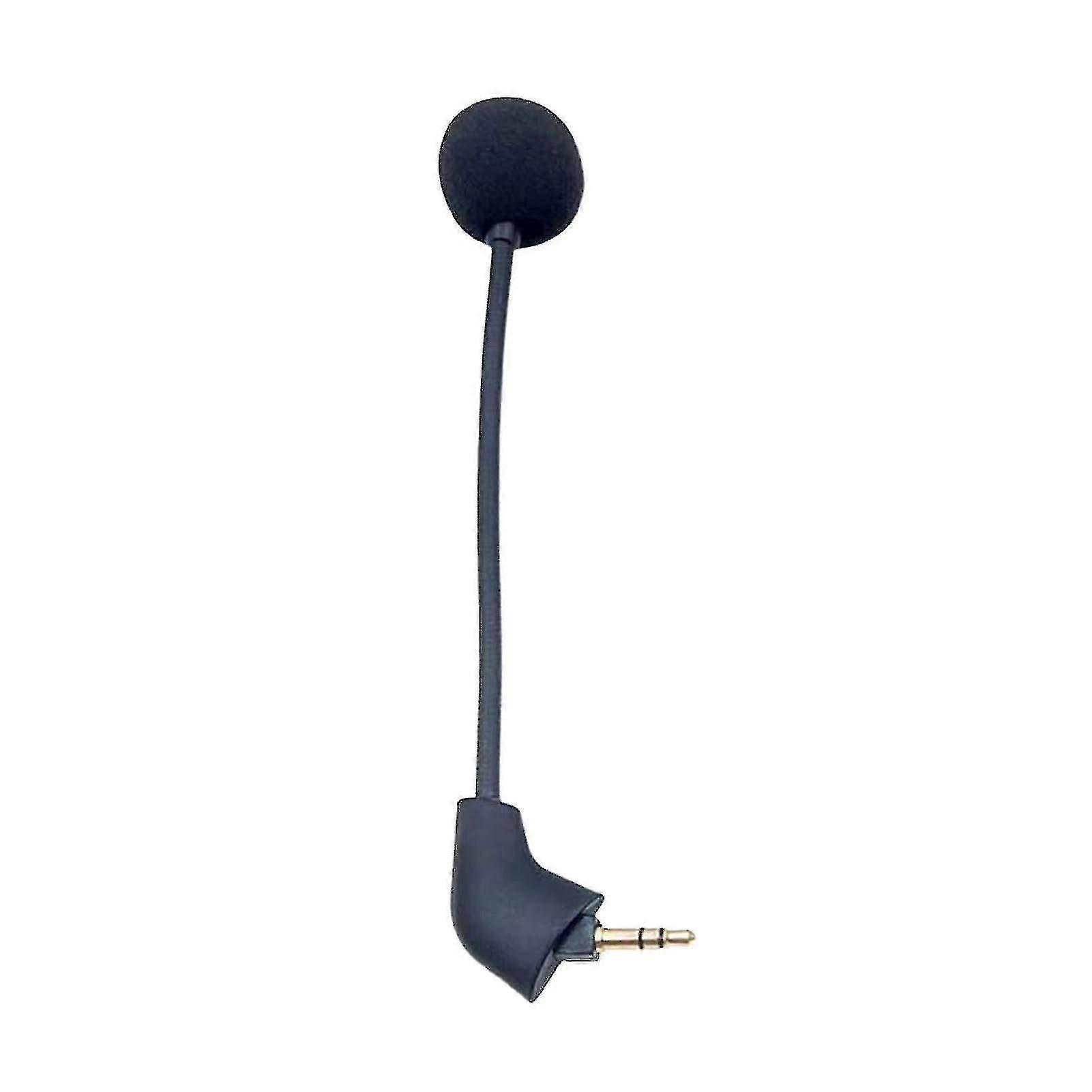 Headphone Microphone Replaceable Detachable Omnidirectional 3.5mm Flexible Gaming Headphone Microphone compatible with  Kingston Hyperx Cloud /cloud X