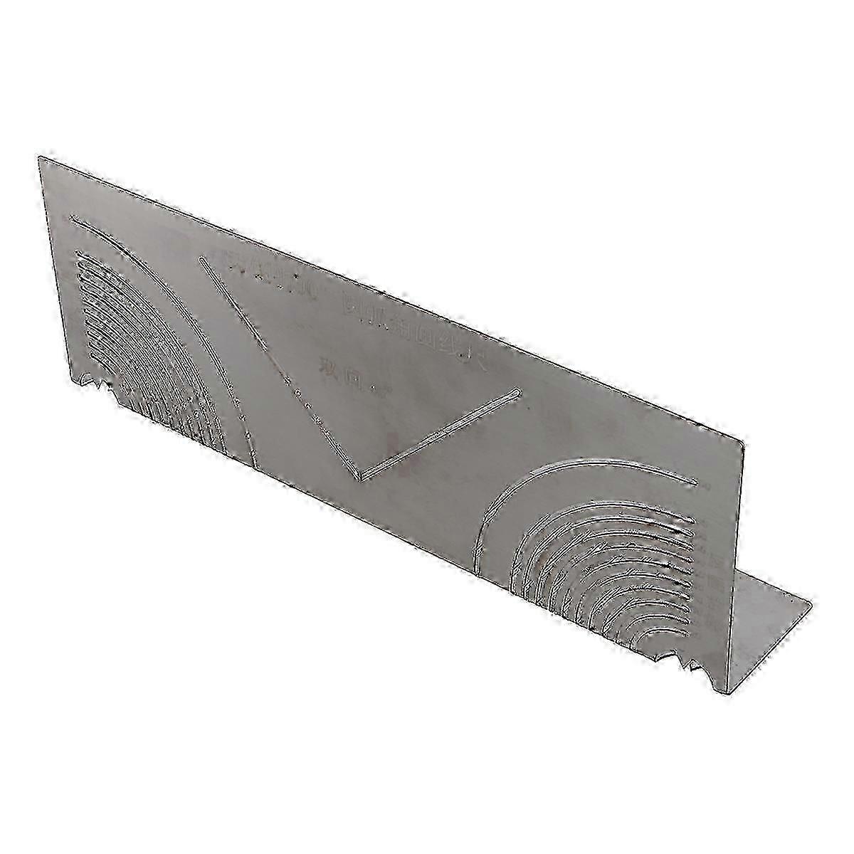 Precision Flex Angle & Arc Marking Tool, Adjustable Linear Arc Dual-Purpose Scriber, Square Steel Pipe Bend Tool