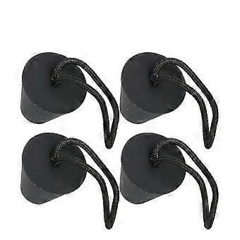 SHYV-4x Universal Kayak Scupper Plug Kit Silicone Canoe Drain Holes Stopper Bung-YuJia