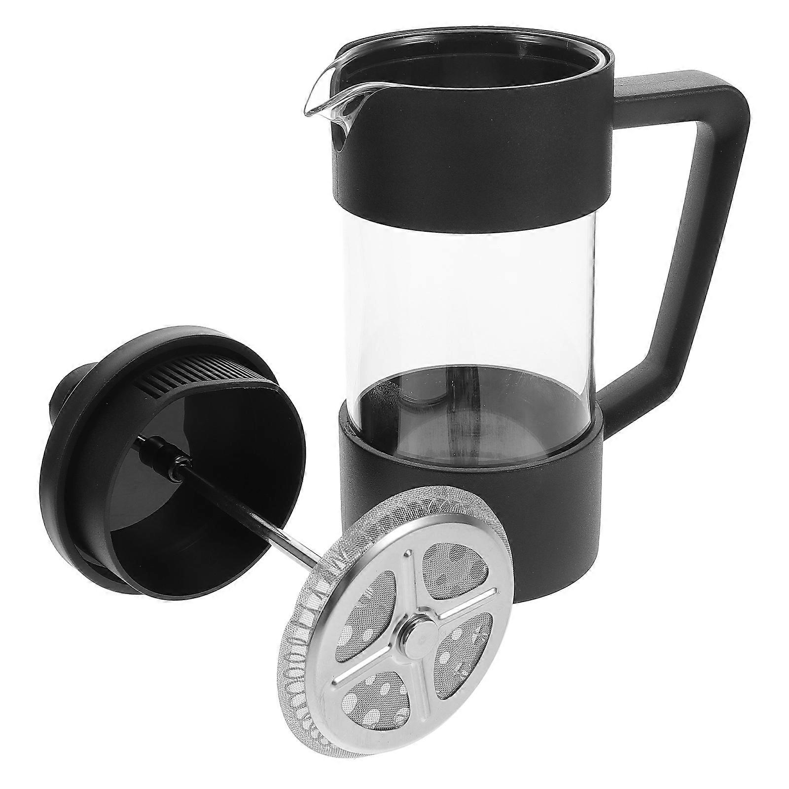 Press Coffee Maker for 1Pot Black PP