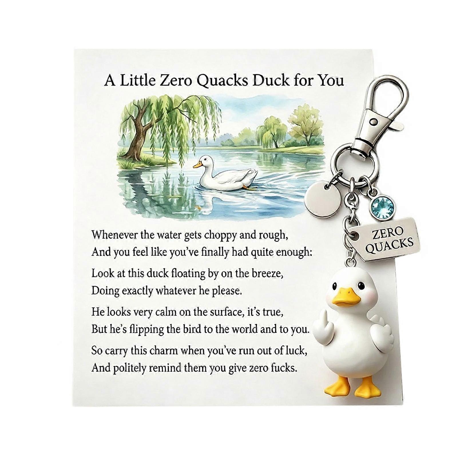 Quirky Backpack Accessory for Office and Friend Gift