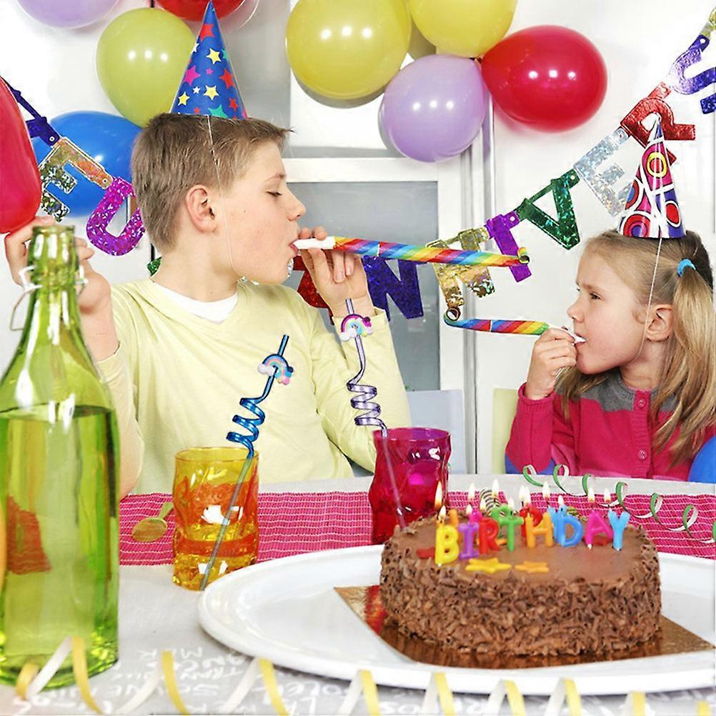 Regenbogen-Geburtstagsparty-Set (20 Stück)