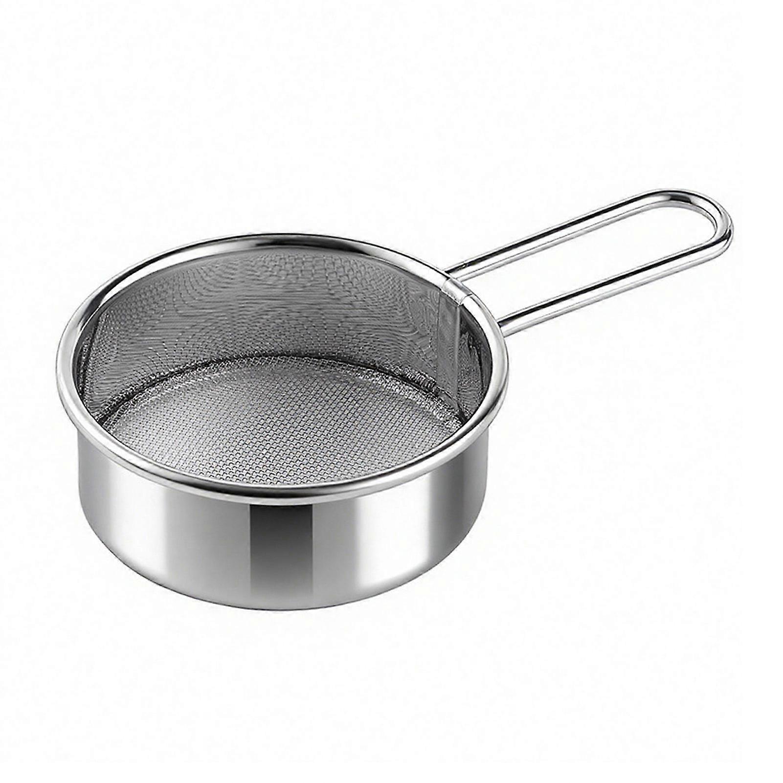 Flour Sifter Tool Handheld Fine Mesh Baking Strainer for Kitchen