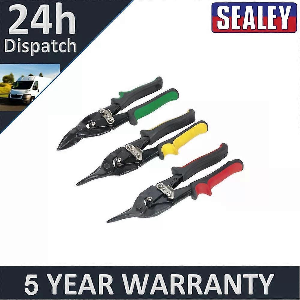 Aviation Tin Snips Set 3pc AK6907