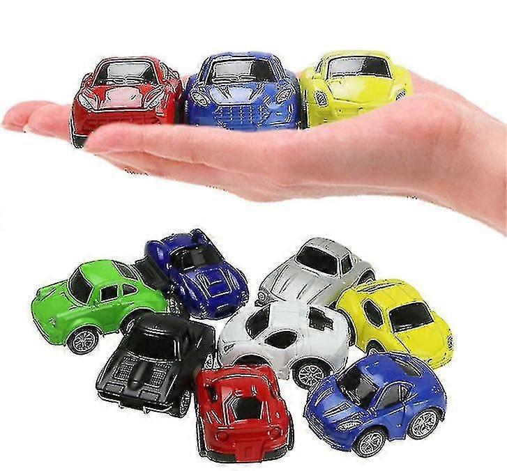8pcs Mini Alloy Car, Parent-child Interactive Model Toy