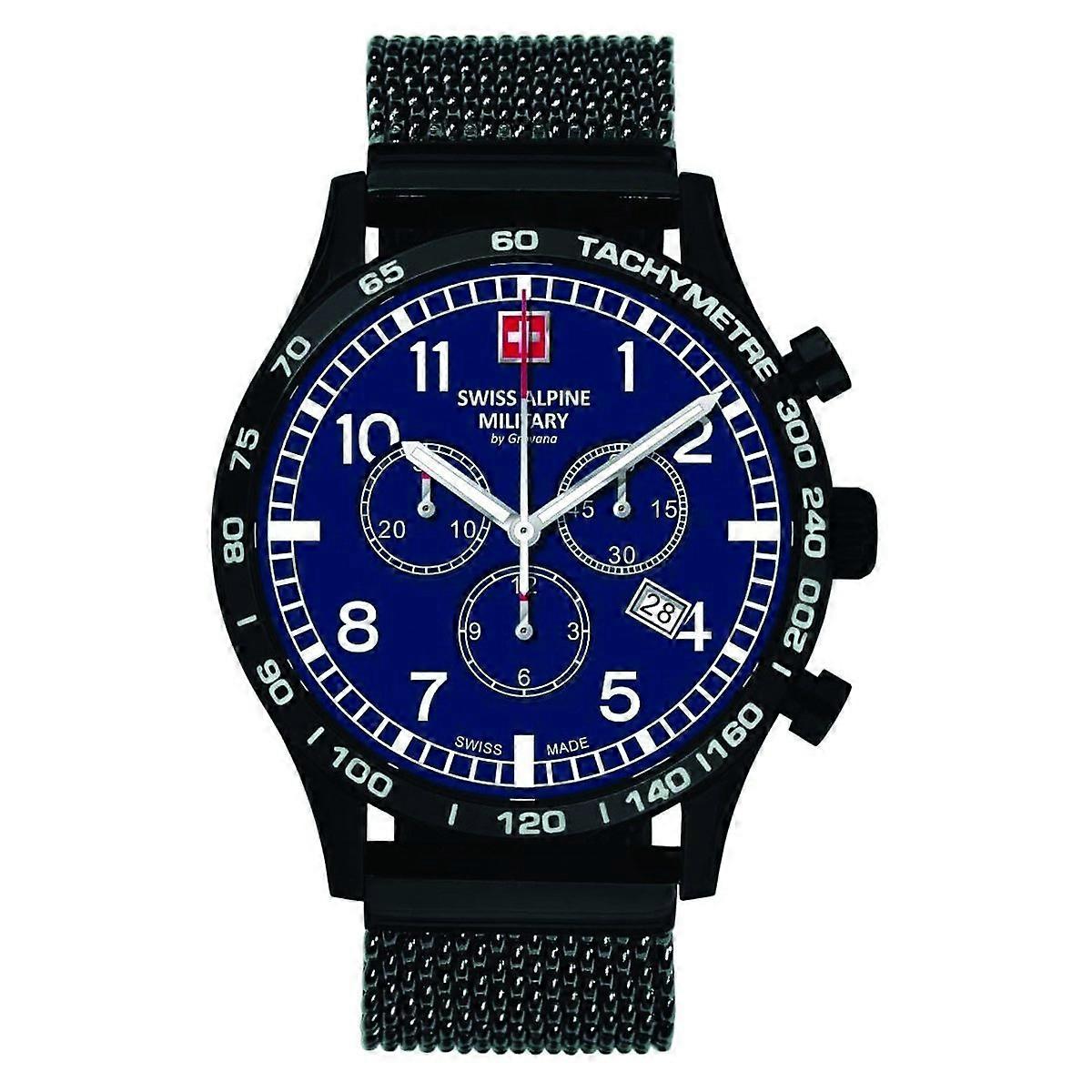 İsviçre Alp Askeri Erkek Saati Chrono 1746.9175SAM Paslanmaz Çelik