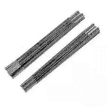 Universal Trampoline Fibre Glass Rods, Top Pole/Metal Ring Replacement W/ Caps