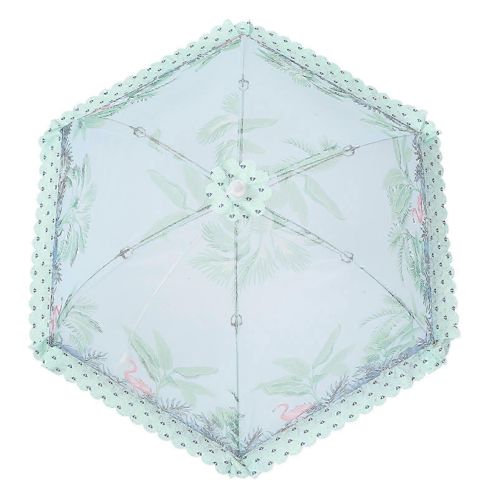 Green Food Protector Cover for Dining Table Use 1Pcs Foldable
