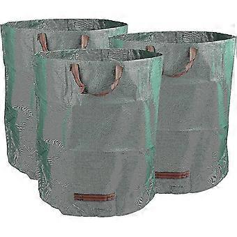 Gardening Stand Up Garbage Bag Disposal Bags (green) 3 Pieces