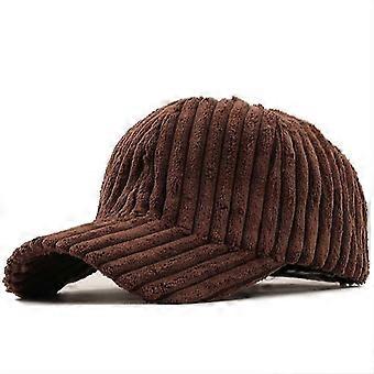 Simple Corduroy Girl winter Baseball Cap Women Casquette Fitted Hats Gorra Trucker Cap Snapback Ladies warm Baseball Hat