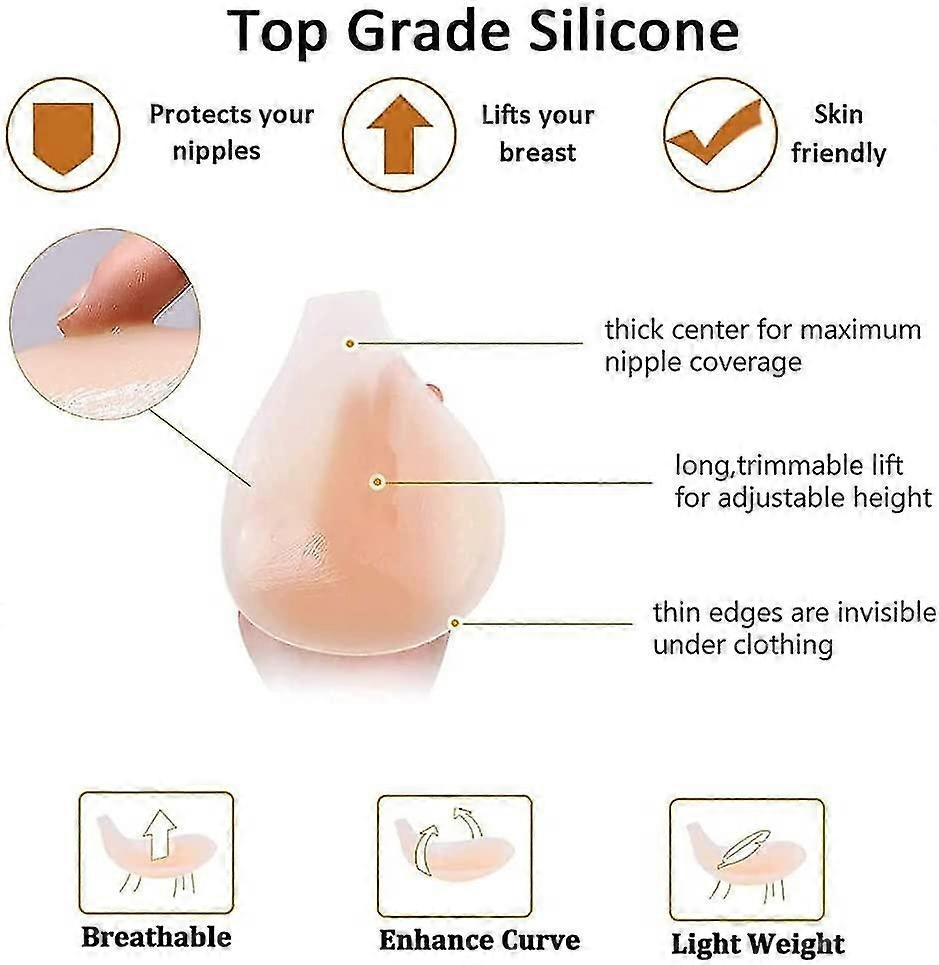 Invisilift rintaliivit, silikoni liima hissi rintaliivit push up piilo hissi rintaliivit naisille