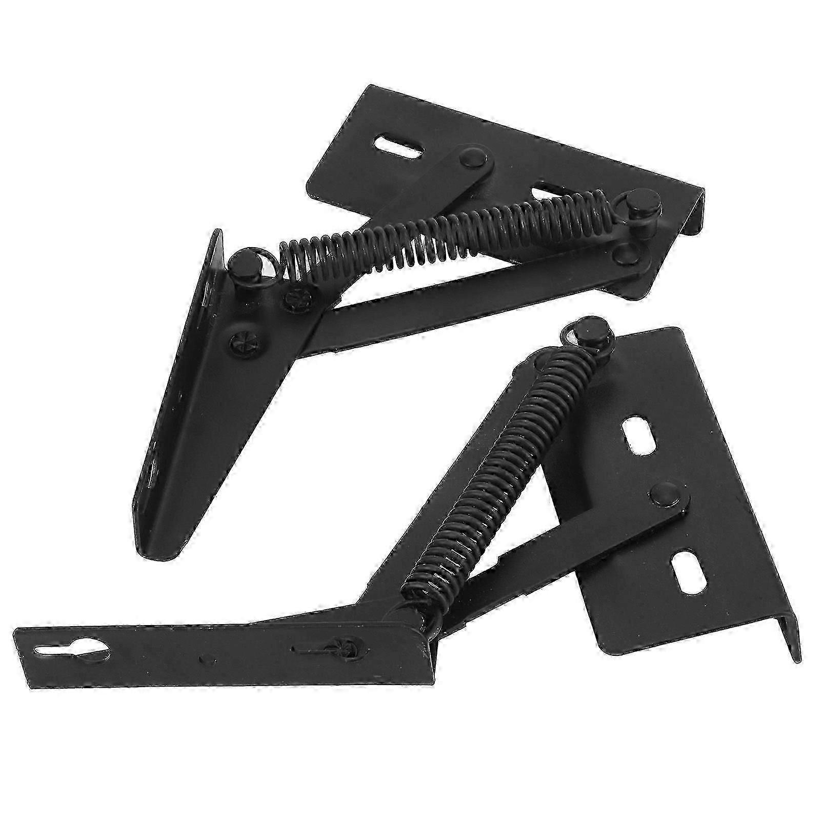 Black Split Spring Iron Triangular Hinge for Folding Sofa Bed