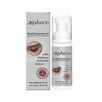La mousse nettoyante pour les yeux est une mousse nettoyante douce et hydratante pour les cils et les yeux, à utiliser quotidiennement.