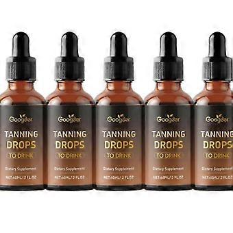60 ml drinkbare zelfbruiningsdruppels voor gezicht en lichaam - Zelfbruiner, voorkomt schade door de zon JH5