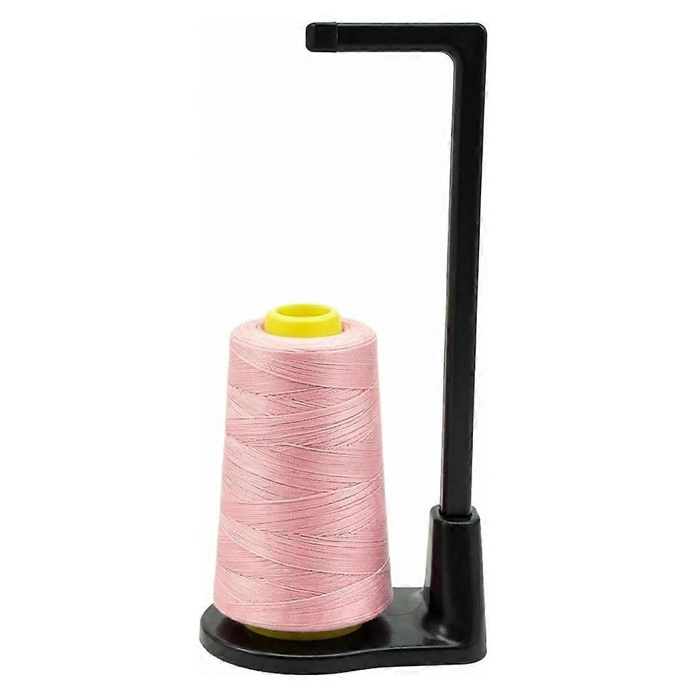 Large Capacity Thread Spool Stand for Sewing Machine - Steady Base for Smooth Feed Black