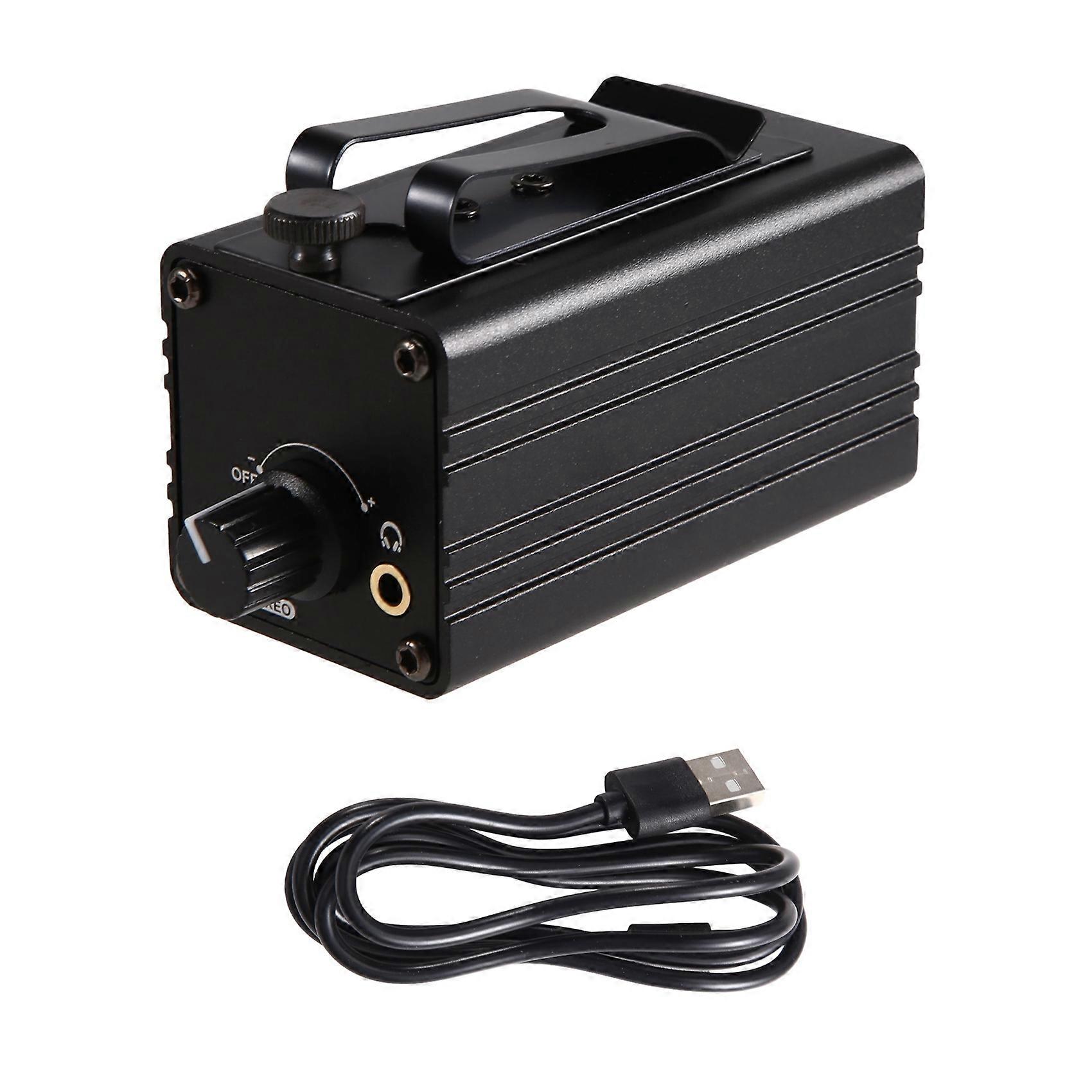 Mini Headphone Amplifier Audio Interface Amplifier Portable Headphone Amplifier Converter Headphone Amplifier + Cable