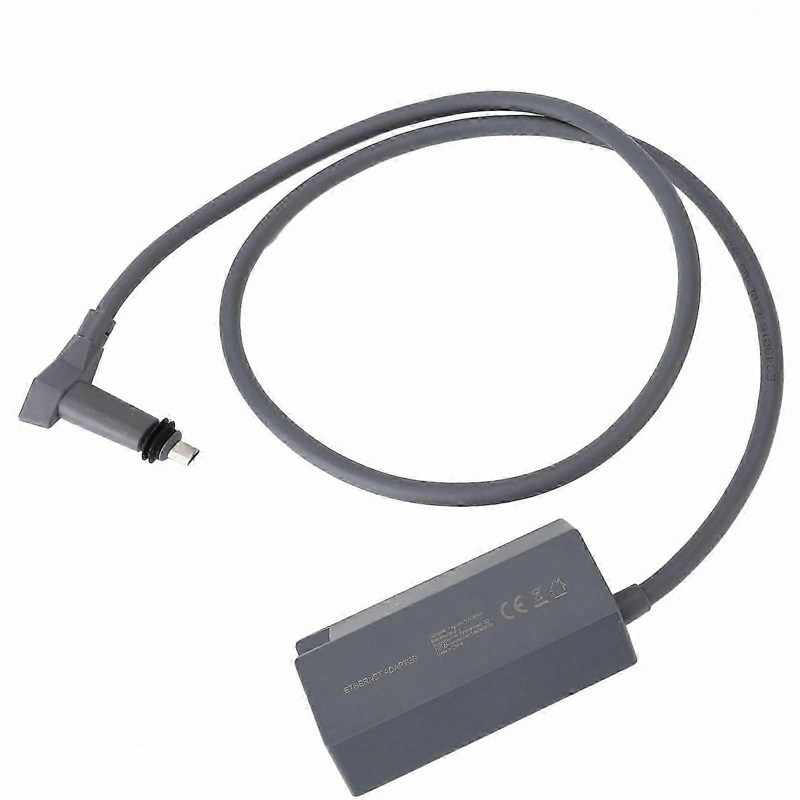 Rectangular Ethernet Adapter for Wired External Network Connectivity