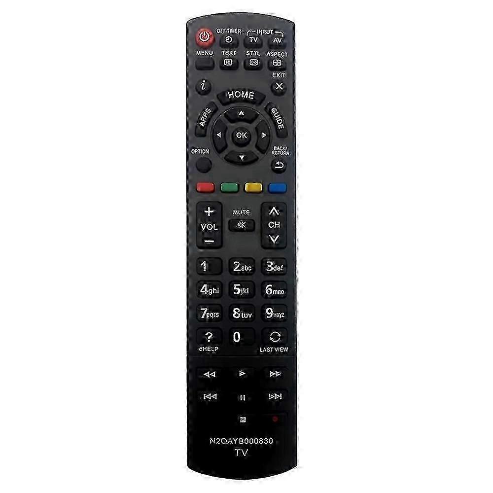 N2QAYB000830 For Panasonic TV Remote Control 10m Range Infrared Replacement Controller-JJ