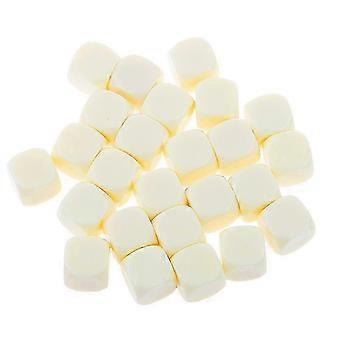 Blanke terninger 25 stk. akryl lilla 16 mm firkantede D6 terninger for DIY-spill