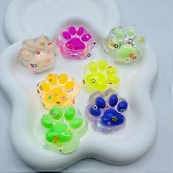 Hot selling squeeze toy cat paw squeeze toy popular mini cat paw small nose squeeze