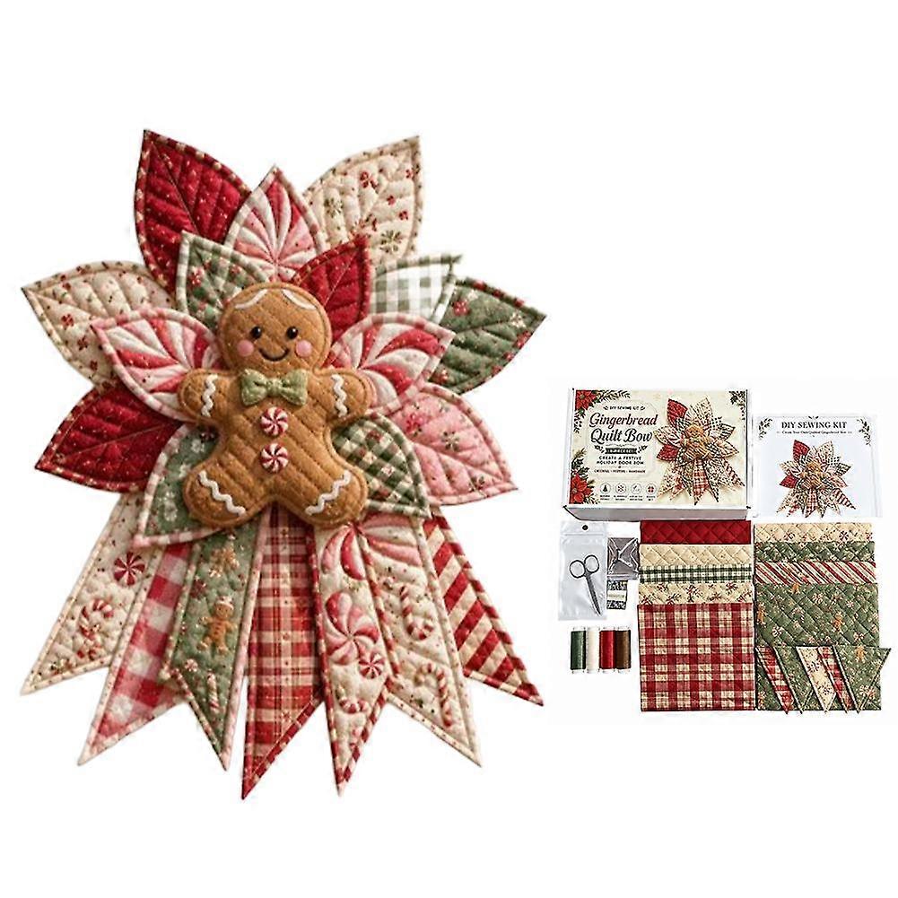 Animal Patchwork Kit - DIY Craft Set Creates Unique Handmade Decorative Projects