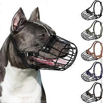 Amstaff munkorg som andas för stora pitbullhundar XX-modell
