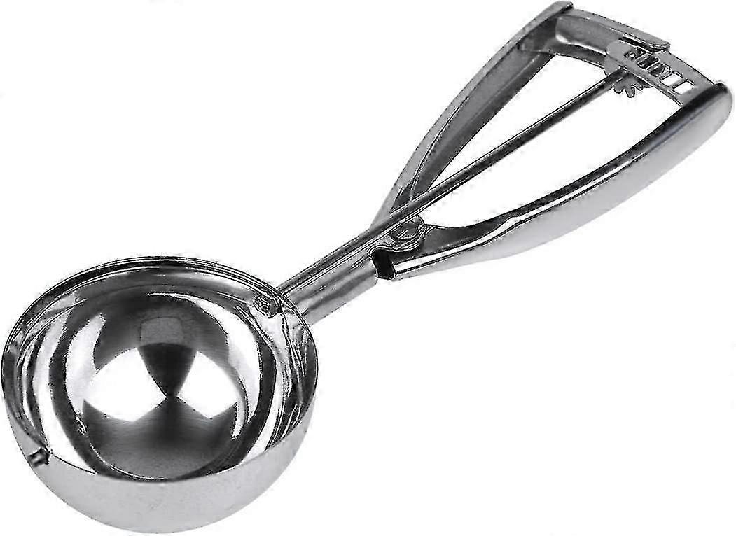 Edelstahl Eiscreme Messlöffel (silber) (1 Stück)