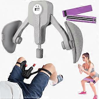 Pelvic Floor Exerciser Kegel Men 0-110 lbs Thigh Pelvic Trainer with Band