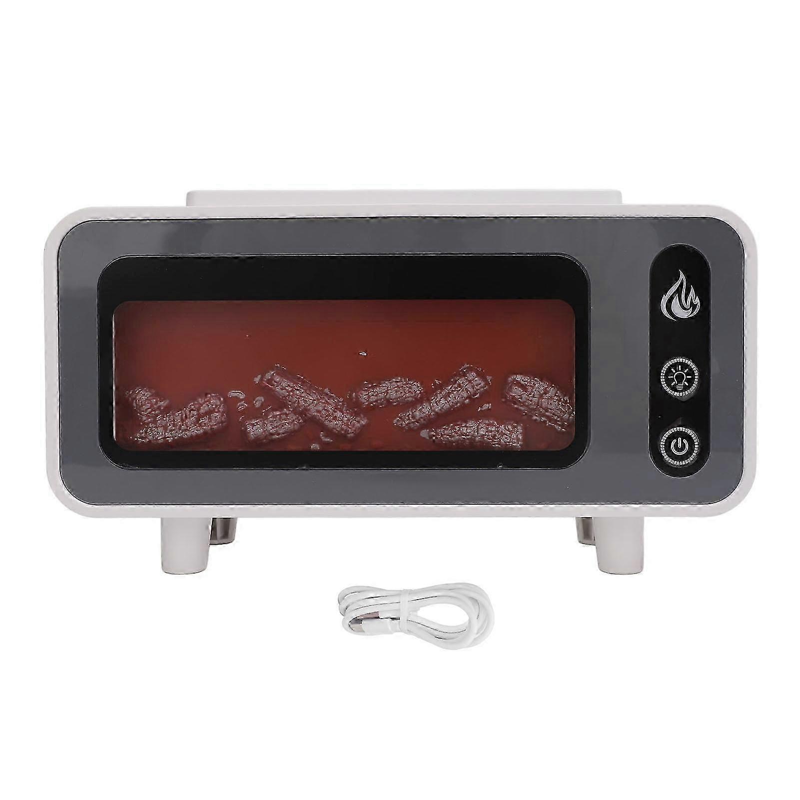 200ml Flame Effect Aroma Humidifier