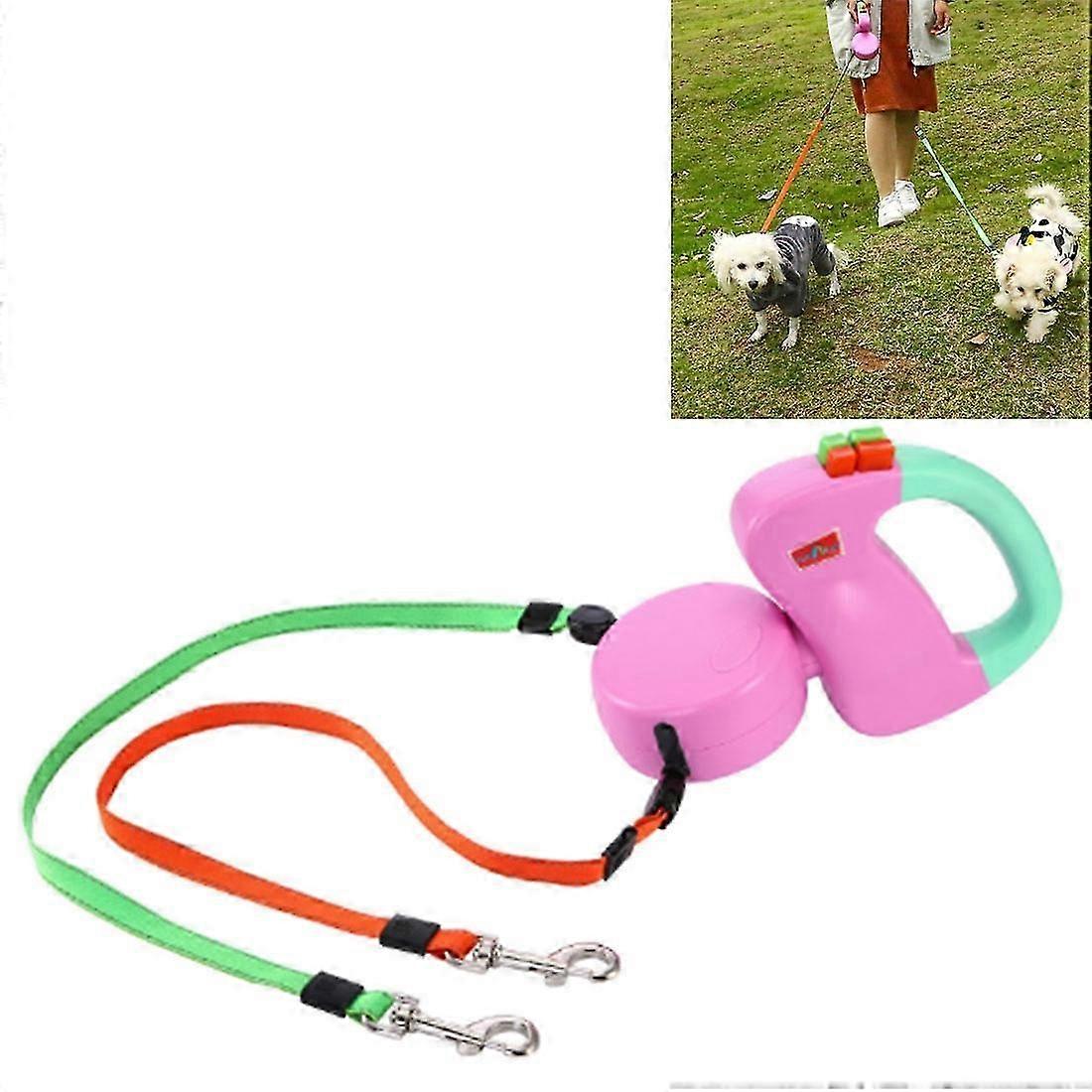 Dual-Head 3m Retractable Leash