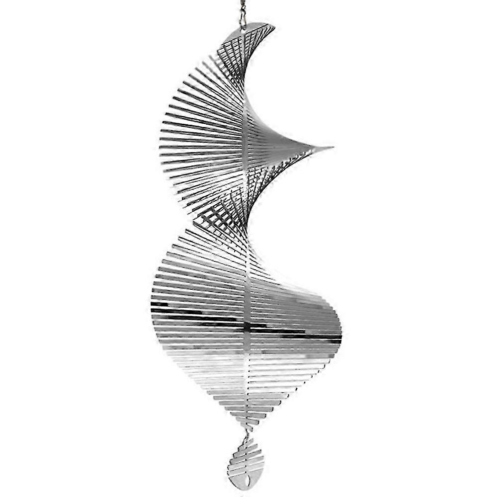 Spiral Metal Wind Spinner Decor