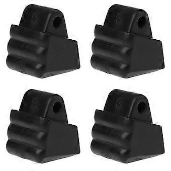 4 Pack Roller Skate Toe Stops, Plastic Brake Stoppers, Wear Resistant, compatible with Outdoor Roller Skating, Compatible with MZS737/757/835LSG