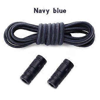 New 1 Pair Elastic Laces Without Ties Metal Buckle Shoelace Sneakers Flat Shoe No Tie Shoelaces Kids Adult Shoes Accessories