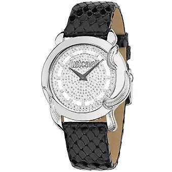 Nur cavalli Uhren eden Quarz Analog Frau Uhr mit Rindsleder Armband R7251576502