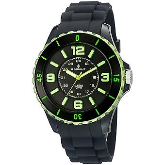 Radiant new flyer Quartz Analog Man Watch with RA167608 Silicone Bracelet