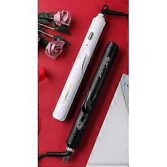 Portable Electric Hair Curler and Straightener, 20W Salon Hair Styling Tool with 180-210C Adjustable Temperature, Black