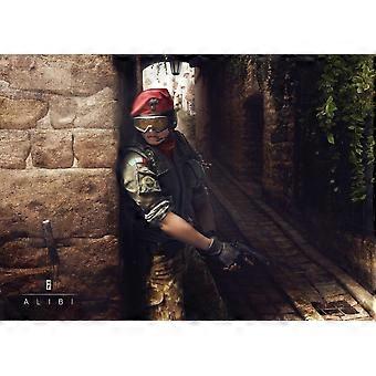 Alibi-Tom Clancy Rainbow Six Siege Jigsaw Puzzle Gaming Picture A1 Game FOO1746