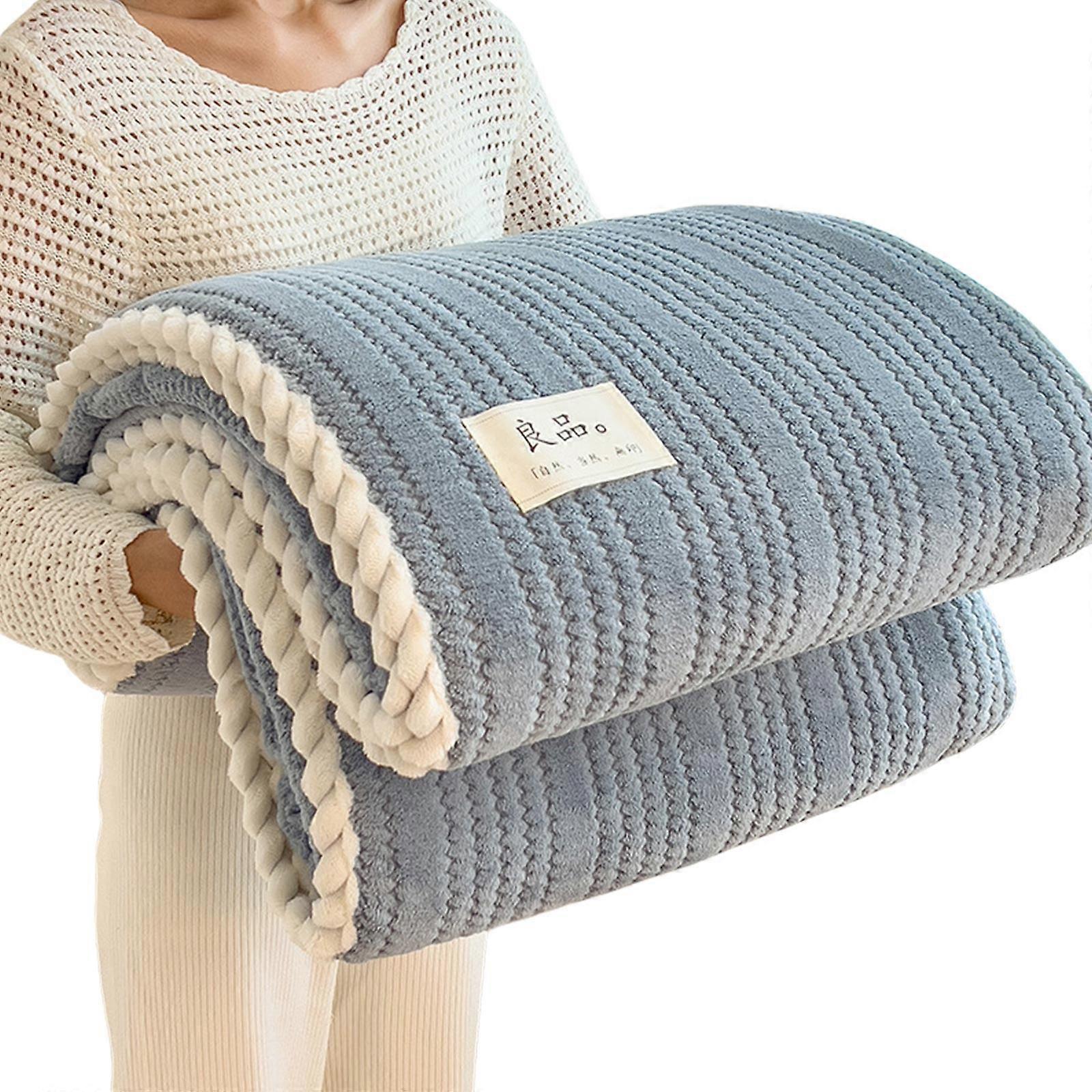 Soft Milk Velvet Reversible Blanket