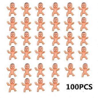 Plastic Baby Figurine for Architectural Layouts and Doll Collections Fine Material One Size