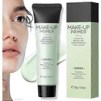 Hydrating Green Color Corrector Primer for Red & Blemished Skin - Anti-Redness Face Primer, Balance Skin Tone, Pore Minimizer, Vegan & Long-Lasting Gr