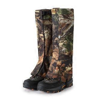 Waterproof Hiking Gaiters XL, Breathable Outdoor Leg Shield for Snow, Mud and Hunting Protection